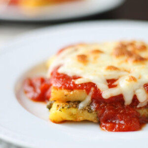Basil Pesto Polenta “Lasagna”