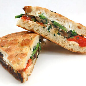 Arugula Pesto Veggie Sandwiches